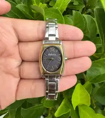 Vintage Dakota Two Tone w/ Black Face Watch - 7”