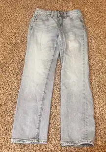 J Crew Essential Straight Jean Light Wash Women's Size 25