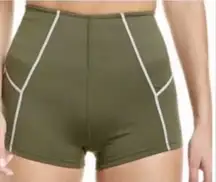 Free people FP Movement You’re a Peach Shorty Shorts green smalll