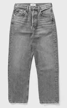 AGOLDE Women’s‎ 90'S CROP Jeans Dark Gray Midrise PANT size 28 0318