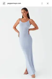 Peppermayo Maxi Dress Blue