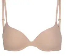 Skims Fits Everybody Push-up Bra in Mica Size 36DD NWT