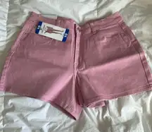Juicy Couture Pink Denim Jean shorts, Size 10, 4” inseam, NWT