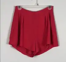 Lush Red Shorts