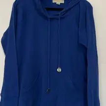 Michael Kors Women’s Blue Hooded Pullover 1065