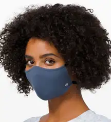 Lululemon Double Strap Face Mask in Blue