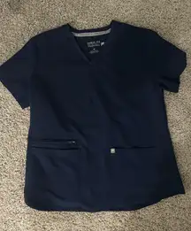 Fabletics Scrub Set Navy