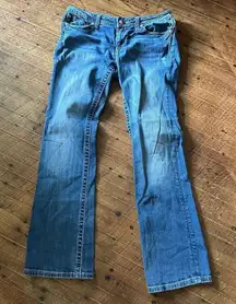 Miss Me sequin bling western boot cowboycore 31 jeans