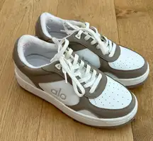 Alo Yoga Sneakers Recovery Mode Size US7 White Brown