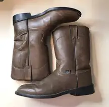 Justin Brown Boots Size 6.5