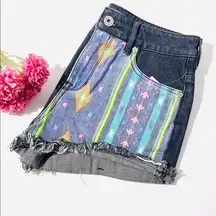 NWT Pacsun raw hem tribal shorts.