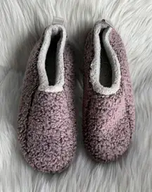 RockDove Cozy Sherpa Fleece Women's Slippers - Pink