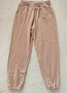 American eagle light brown sweatpants