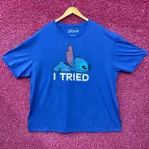 Disney Lilo & Stitch I Tried Stitch T-Shirt 3XL