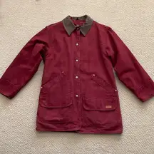 Vintage  Women’s Barn Jacket Utility Pocket Outerwear 1960s Wool Lined EUC