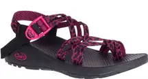 Chaco Womens ZCloud X2 Foliole Magenta Pink Black Sport Sandals Shoes