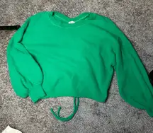 Le Lis Vibrant Green Knit Top