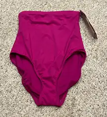 NWT Spanx High Waist Swimsuit Bottoms Berry Pink Sizes 8 and 10