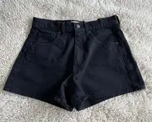 Universal Thread 90s Cut-off Black Denim Shorts - Size 6R
