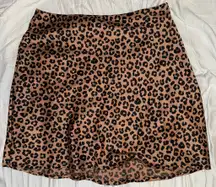 Cotton On Cheetah Skirt Print Mini