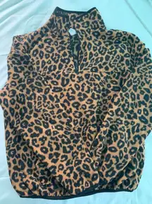 Cheetah Print Sherpa 