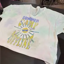 Summer Camp Offline  T-Shirt - Multicolor. Offline by aerie. Size XL.