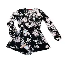 RED SAKS floral romper