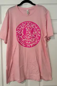 Pink Smiley T-Shirt