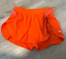 Lululemon fast and free shorts