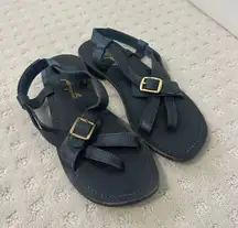 Free people leather sandals size 6.5