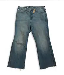 J. Crew net Demi Crop Boot Cut Jeans 31