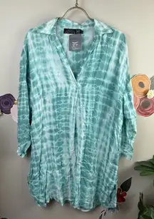 Gaya Poolside Blue Beach Cover-up - Size - Small