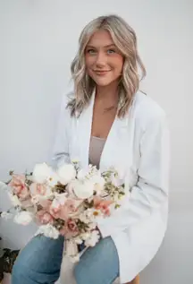 Abercrombie & Fitch White Blazer