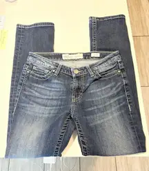 BKE Payton Straight Leg Jeans Medium Wash Denim Size 27s.