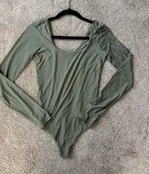 Aerie Smoothez Bodysuit Scoop