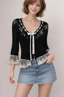 Vintage knit cardigan 