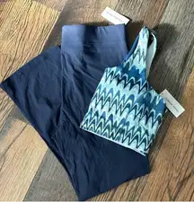 Outdoor Voices Plus Size Set Sports Bra and Flare Pants Bundle Womens Size 2X