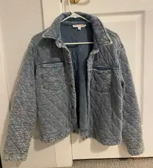 Quilted Blue Jacket 