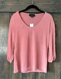 NWT Premise Pink‎ Flowy Blouse