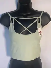 Buckle Strappy Front Crop Top