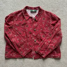 Paisley Crop Jacket