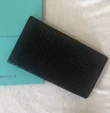 Cole Haan weave wallet