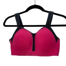 Soma Sport Sports Bra Size 36C Max Support Contour Underwire Padded Cups Pink