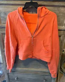 Lululemon Cropped Half-Zip Scuba Hoodie
