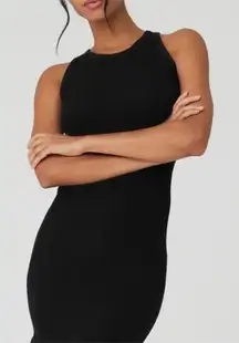 ALO Yoga Seamless Ribbed Warm Nights Dress Size Medium