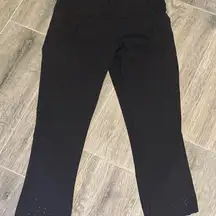 Lululemon Athletica Black Leggings with Logo Detail