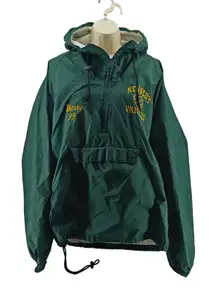 Charles River Womens Green Yellow Nylon Long Sleeve Kennedy Volleyball XL