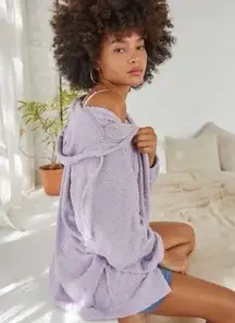 NWT Urban Outfitter’s Out From Under Morgan Hooded Jacket In Lavender