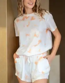 NWT Shiraleah Sherbet “Jamie” Tie-Dye Lounge/Pajama Set Size Medium