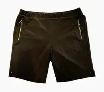 Chicos Black Lightweight Casual Lounge Shorts/Pull On Stretch/Plus‎ Size 4/US 20